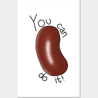 Motivational Bean Posters and Art